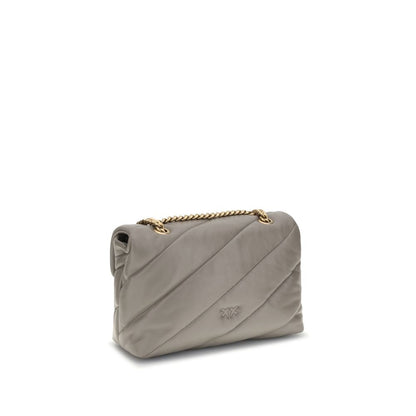 Gray Calf Leather Bos Taurus Shoulder Bag