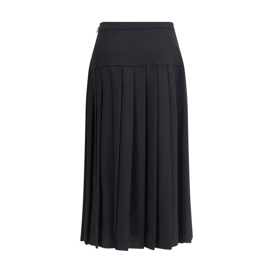 Pleated midi Skirt