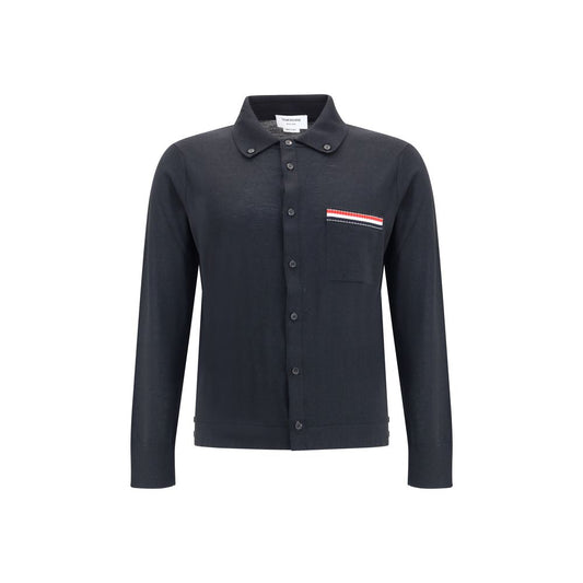 Black Fleece Wool Sweatshirt