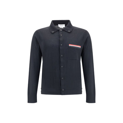 Black Fleece Wool Sweatshirt