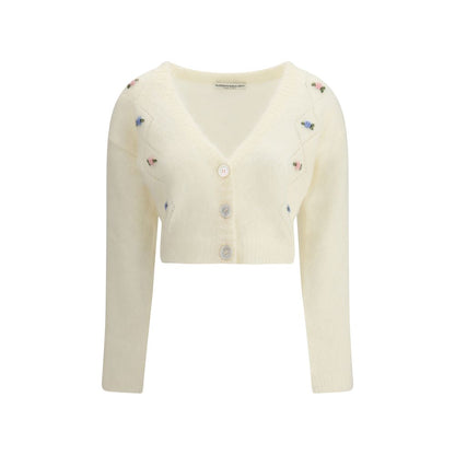 White Mohair Cardigan