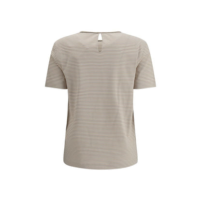 Beige Cotton T-Shirt