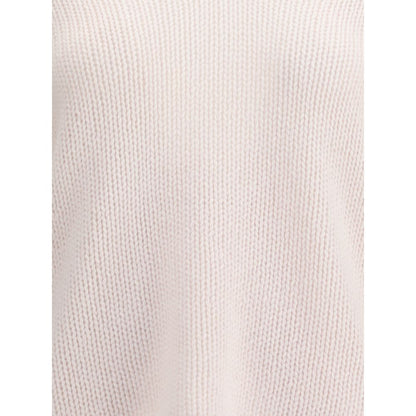 White Wool Cashmere Sweater