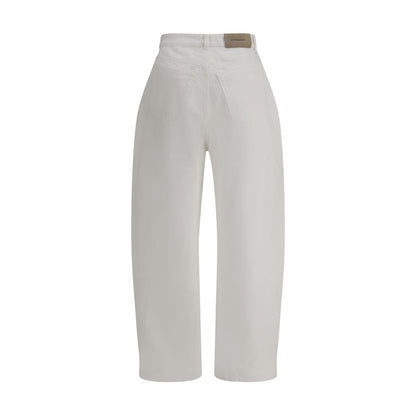 White Cotton Jeans Denim