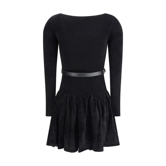 Chenille knit Dress