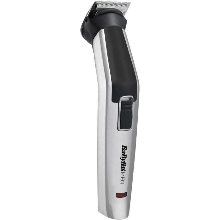 BABYLISS MT726E Multifunction 8 in 1 Cordless Titanium trimmer - 60min autonomy - 3 interchangeable accessories - Washable heads