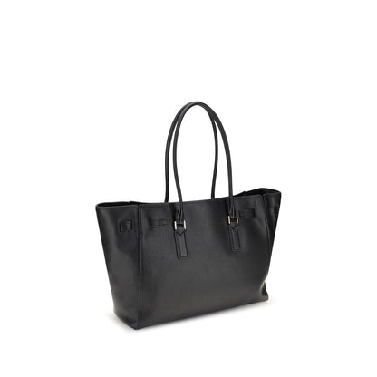 Black Calf Leather Bos Taurus Shoulder Bag