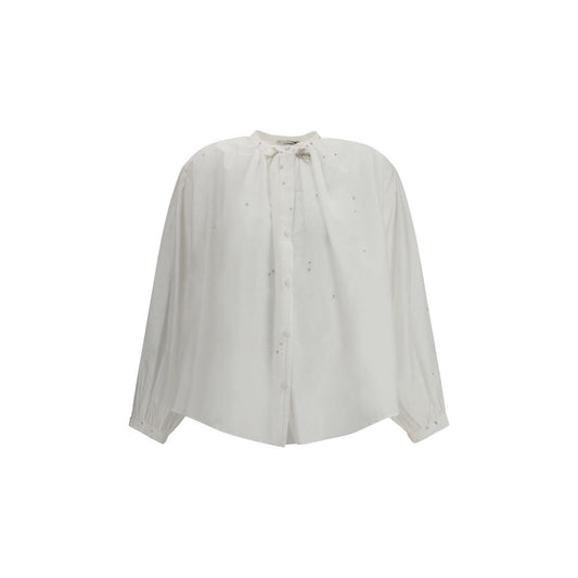 White Cotton Blouse