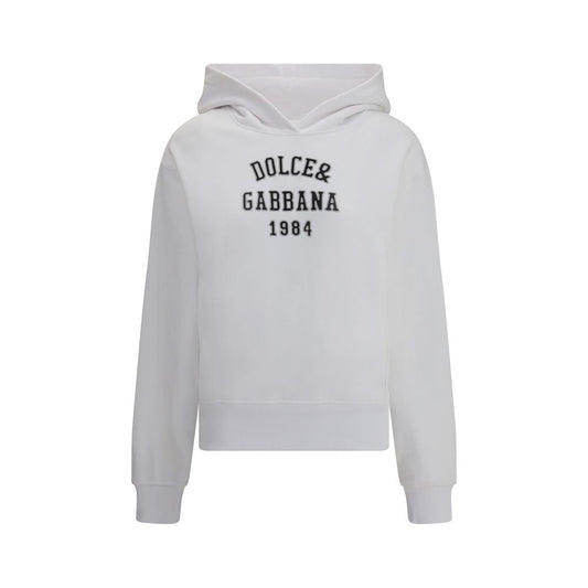 White Cotton Sweatshirt