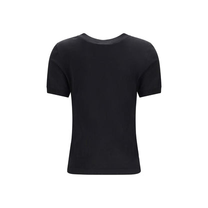 Black Cotton T-Shirt