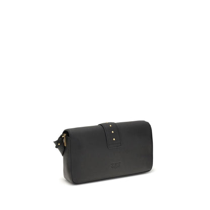Black Calf Leather Bos Taurus Shoulder Bag