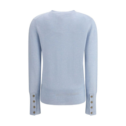 Light Blue Cashmere Cardigan