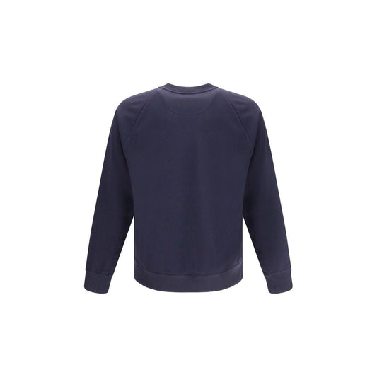 Blue Cotton Sweatshirt
