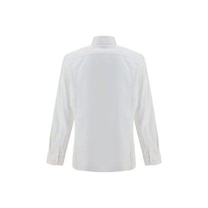 White Cotton Dress Shirt