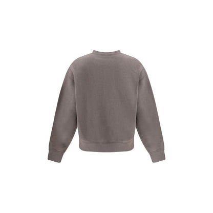 Brown Cotton Sweatshirt