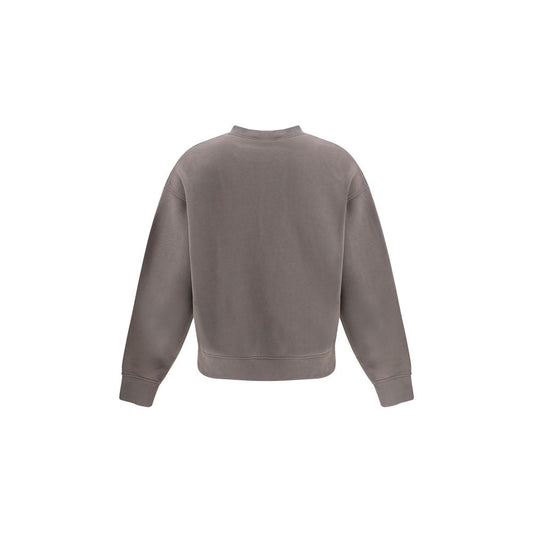 Brown Cotton Sweatshirt