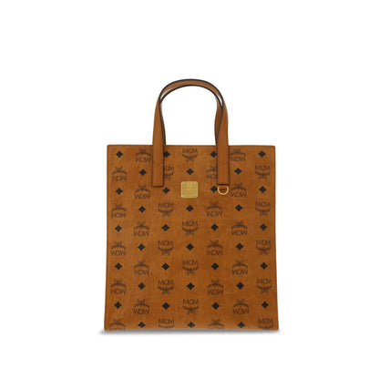 Brown Polyethylene Shoulder Bag