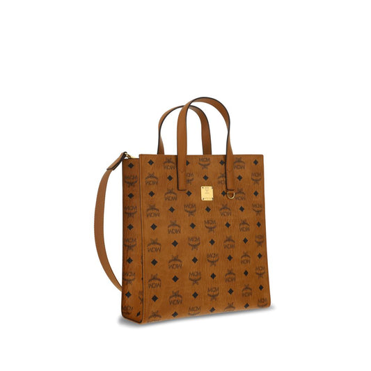 Brown Polyethylene Shoulder Bag