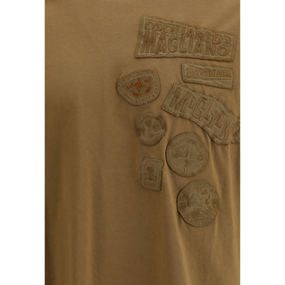 Brown Cotton Sportswear