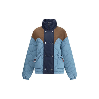 Light Blue Polyamide Coat