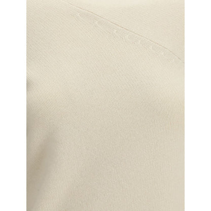 White Cashmere Sweatshirt