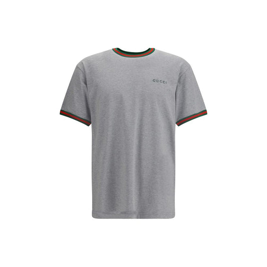 Cotton T-shirt with embroidered logo