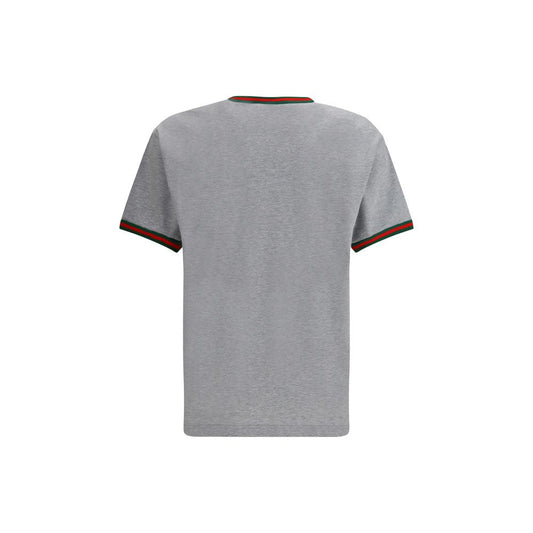 Cotton T-shirt with embroidered logo