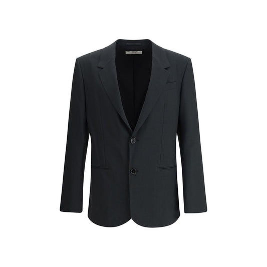 Gray Fleece Wool Clothing