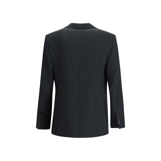 Gray Fleece Wool Clothing