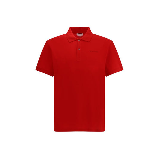 Red Cotton Polo Shirt