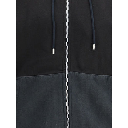 Black Cotton Sweatshirt