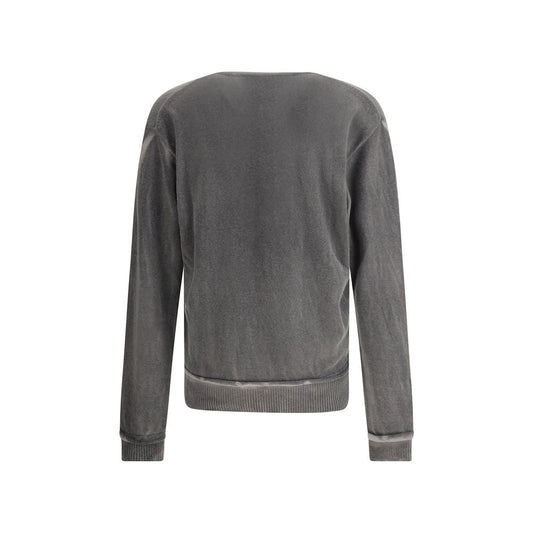 Gray Linen Sweatshirt