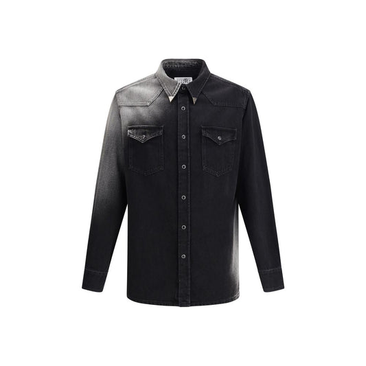 Black Denim Shirt