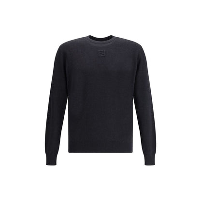 Black Fleece Wool Sweatshirt