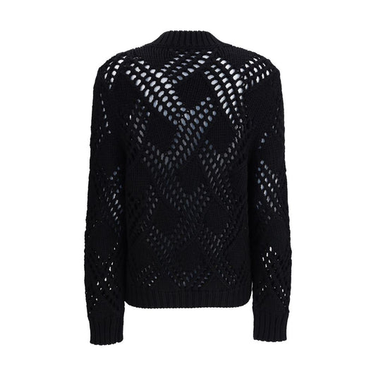 Black Fleece Wool Sweatshirt
