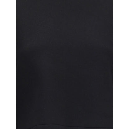 Black Viscose Sweatshirt