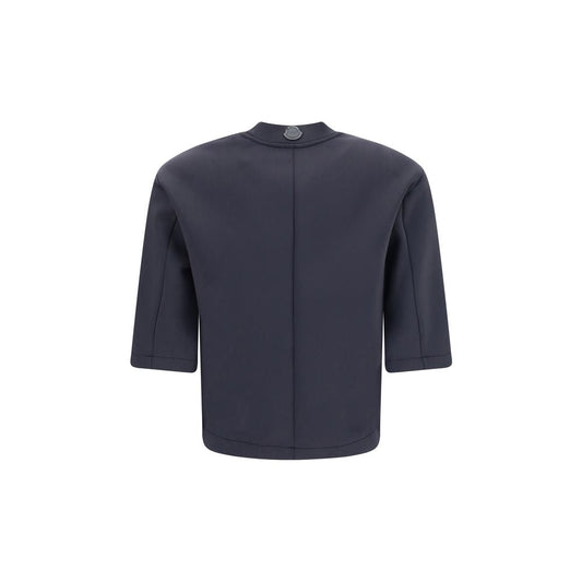 Black Polyester T-Shirt
