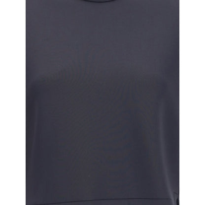 Black Polyester T-Shirt