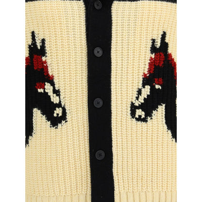Cream Wool Cardigan