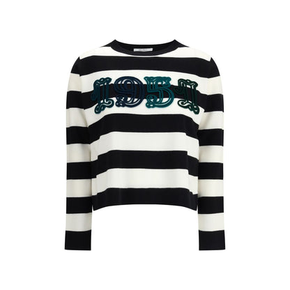 Black Fleece Wool Sweatshirt