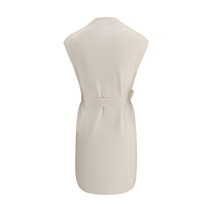Cream Viscose Coat