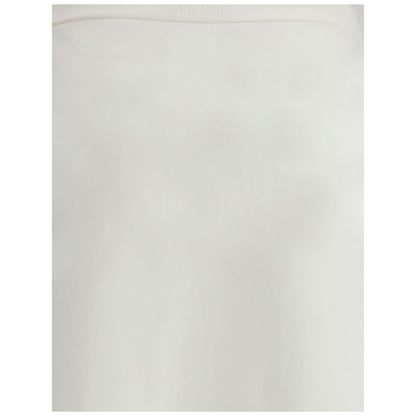 White Viscose Long Skirt