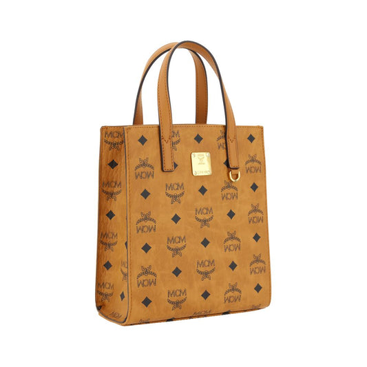 Brown Cotton Handbag