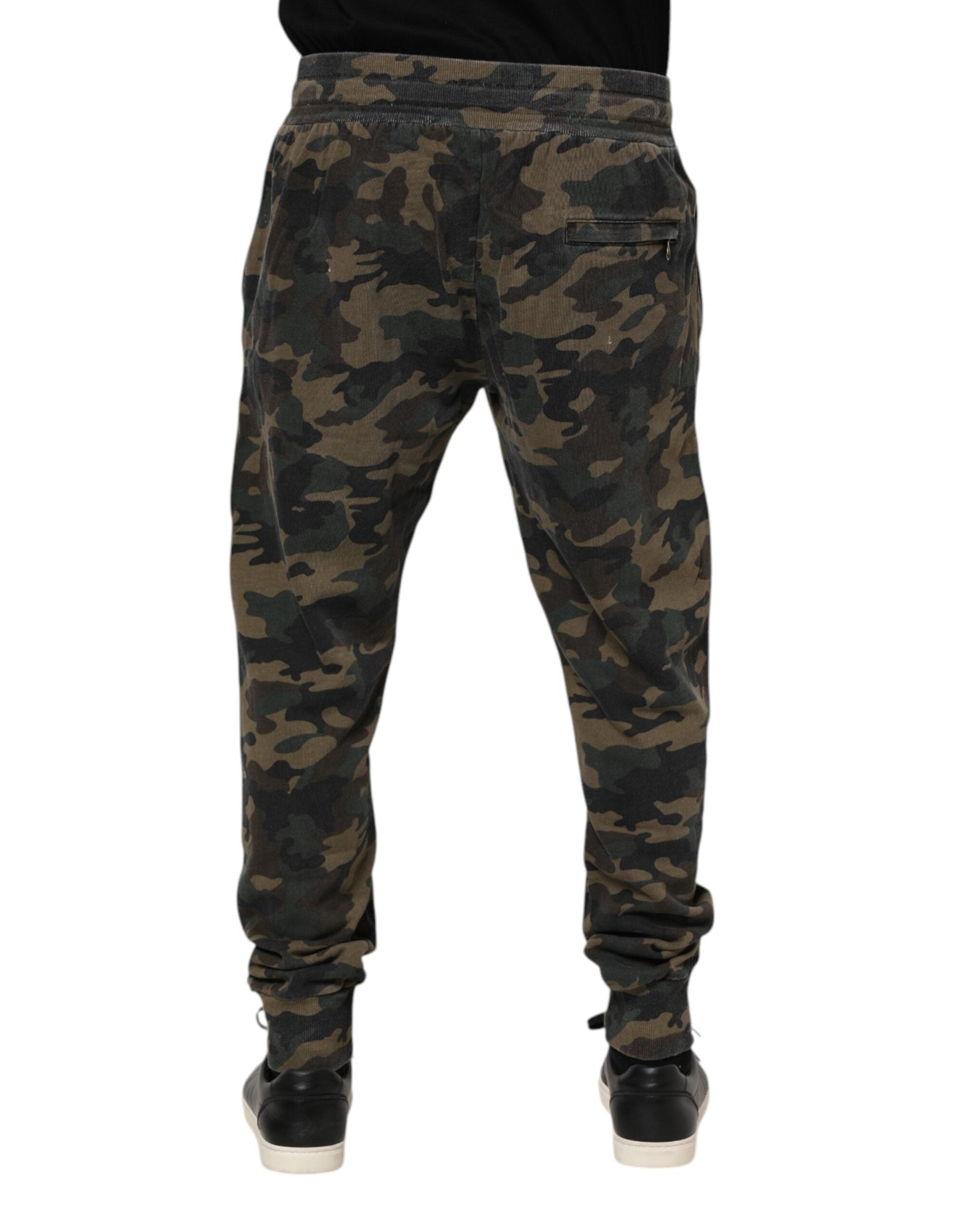 Multicolor Camouflage Cotton Men Jogger Pants