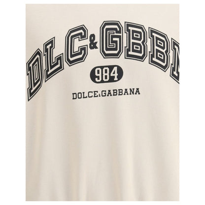 Beige Cotton Sweatshirt