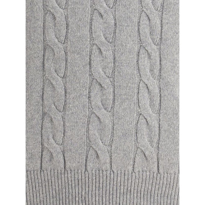 Gray Cashmere Sweatshirt