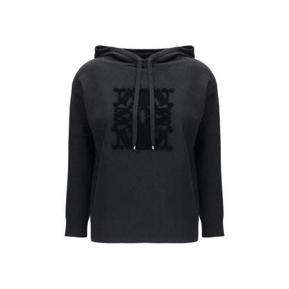 Black Wool Sweatshirt