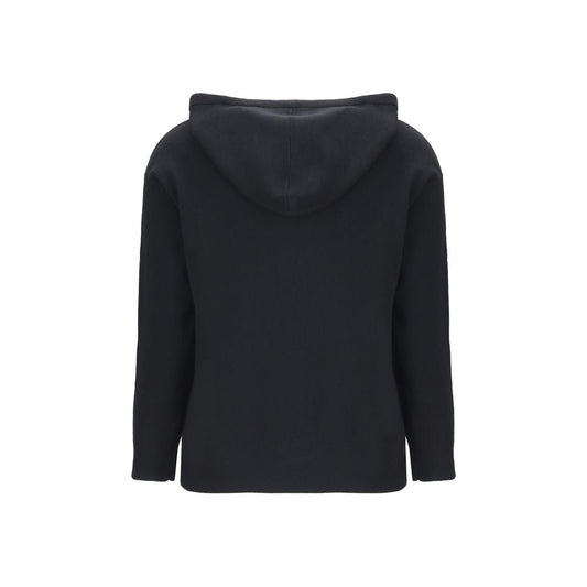 Black Wool Sweatshirt