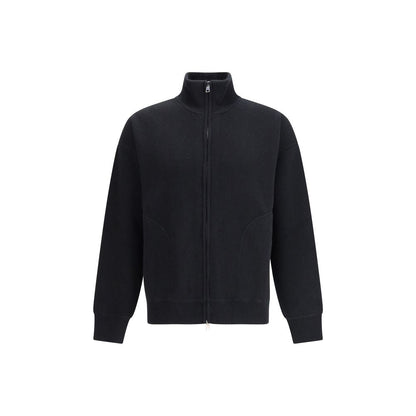 Black Wool Sweatshirt