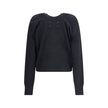 Black Wool Sweatshirt